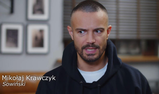 M jak miłość kulisy serialu. Aleksander Sowiński (Mikołaj Krawczyk)