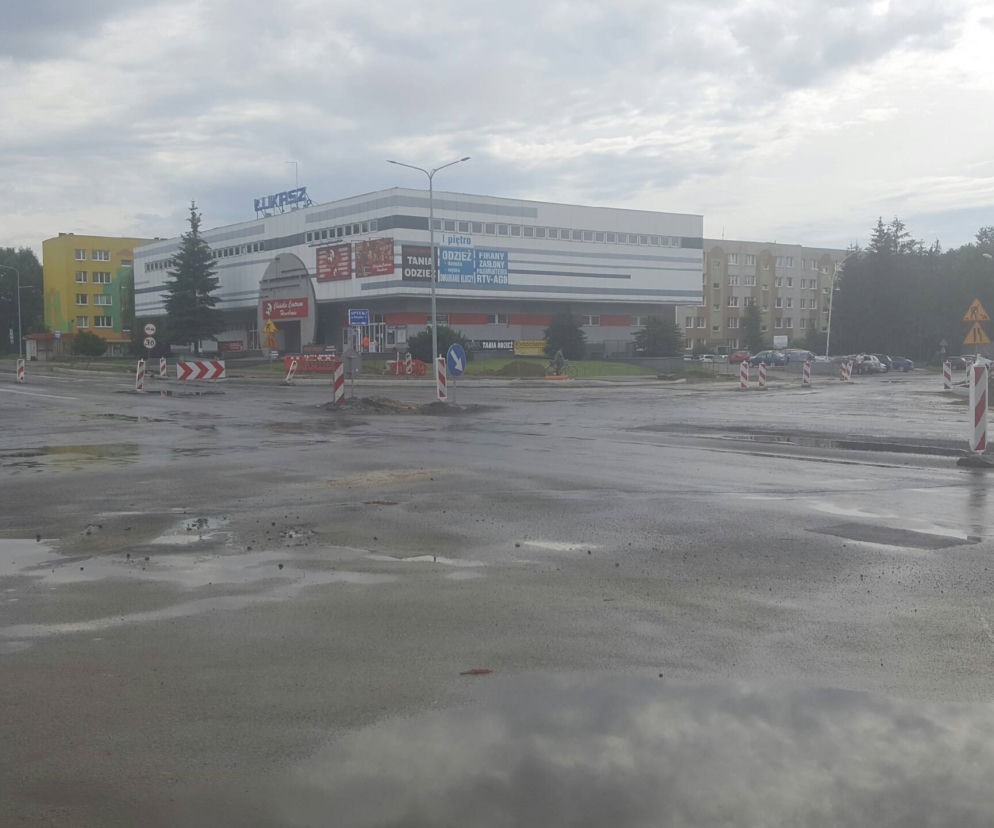 Roboty drogowe w Zamościu