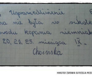 Podrabiałeś kiedyś usprawiedliwiania w szkole? Na te byś nie wpadł! ZOBACZ najzabawniejsze! [GALERIA] 