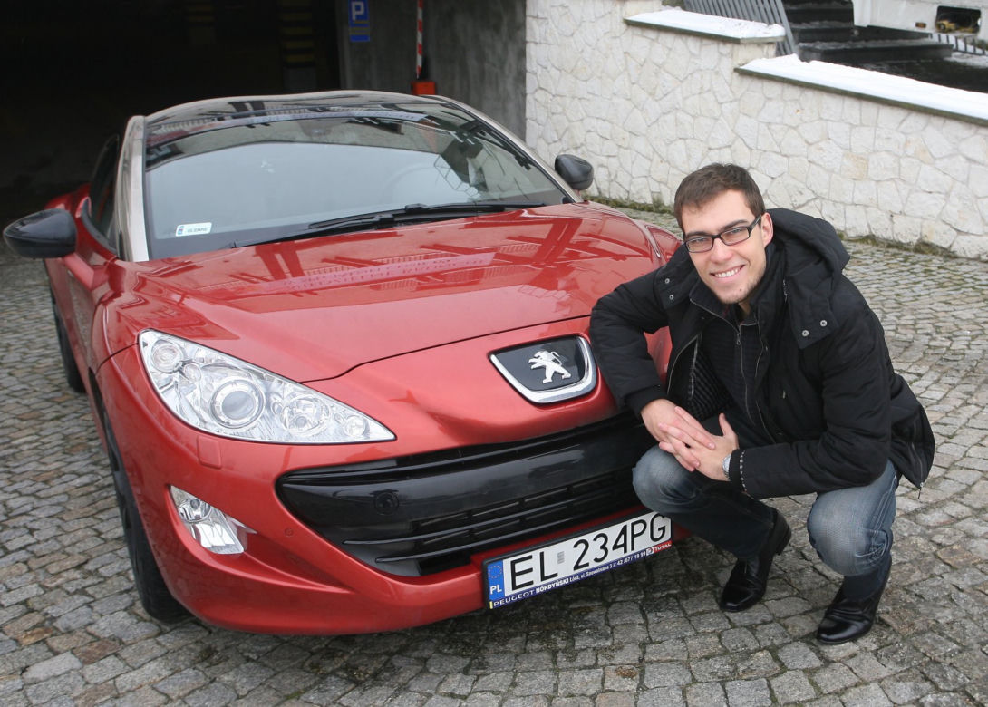 Jerzy Janowicz dostał Pegueota RCZ