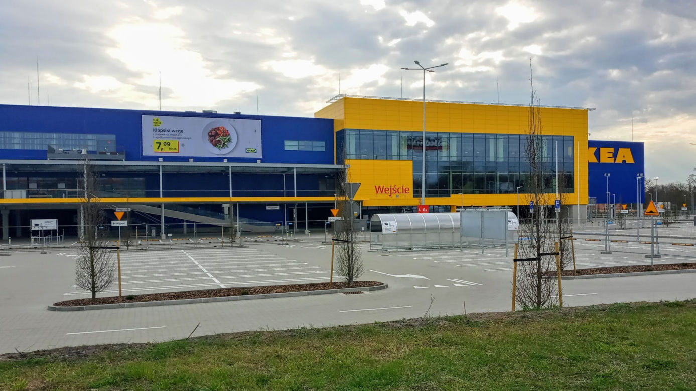 IKEA w Szczecinie - kwiecień 2021
