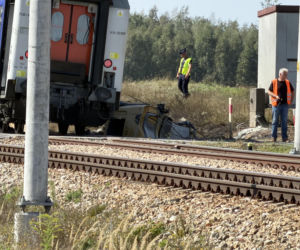 Wstrząsające zdjęcia z katastrofy kolejowej na Mazowszu