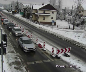 Gigantyczne korki i trudne warunki na zakopiance