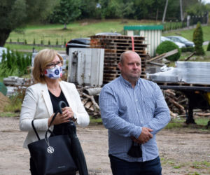 Gmina Iława: Oddanie do użytku drogi Dół-Ławice