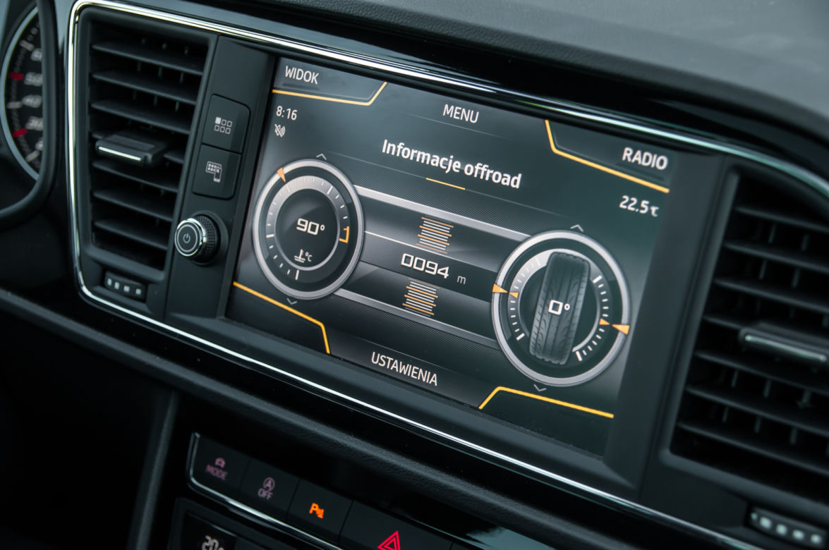 Seat Leon FR - wnętrze