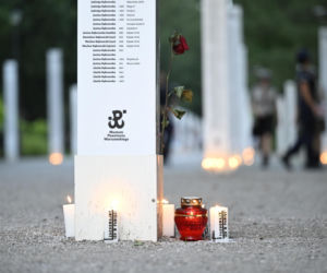 Uroczystości ku czci ofiar Rzezi Woli na Cmentarzu Powstańców Warszawy