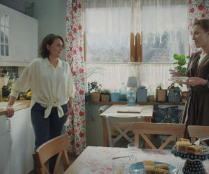 M jak miłość, odcinek 1894. Marysia (Małgorzata Pieńkowska), Natalka (Dominika Suchecka)