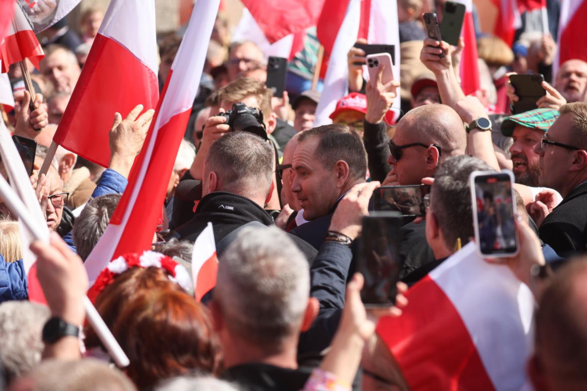 Wielki marsz w Warszawie 12.04.2025