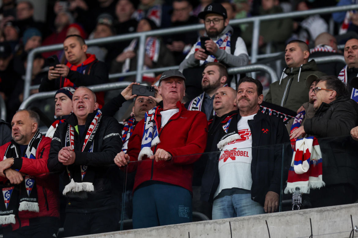 Górnik Zabrze - Legia Warszawa: Zdjęcia kibiców i zawodników z hitu 13. kolejki PKO BP Ekstraklasy