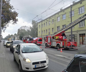 2 Groźny pożar na Limanowskiego