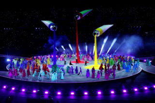 Ceremonia otwarcia IO Mediolan-Cortina d'Ampezzo