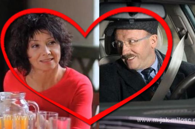 M jak miłość. Jerzy Kolęda (Artur Barciś), Wanda Budzyńska (Maria Rybarczyk)