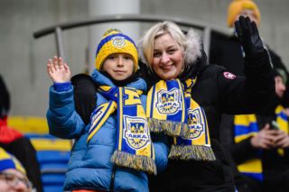 Thriller w końcówce! Mamy dużo zdjęć kibiców z meczu Arka - Legia