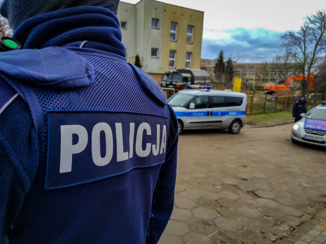 Wasilków. Niewybuch obok przedszkola przy ul. Polnej [ZDJĘCIA]