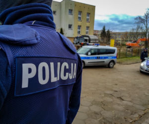Wasilków. Niewybuch obok przedszkola przy ul. Polnej [ZDJĘCIA]