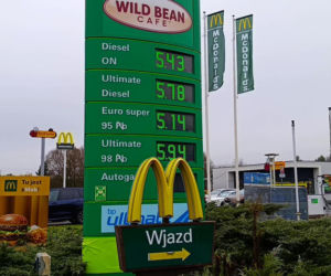 Ceny paliwa w Lubieszynie