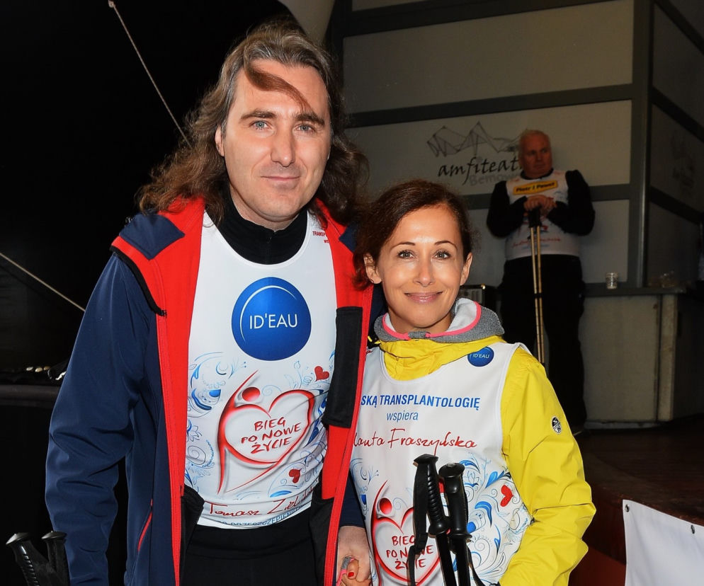 Jolanta Fraszyńska i Tomasz Zieliński