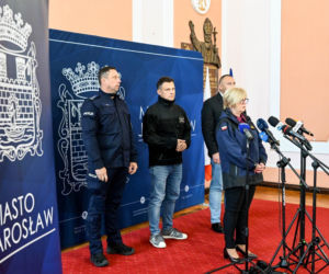 Nagranie po ataku nożownika w Jarosławiu. To on doprowadził do krwawej masakry