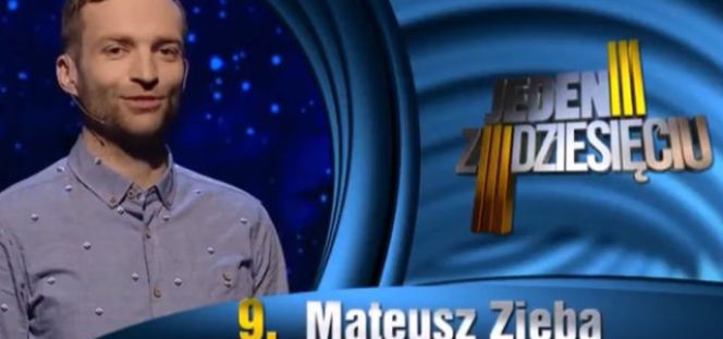 1 z 10 - zainteresowania uczestnika powalają! [VIDEO] 