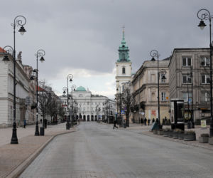 Warszawa opustoszała