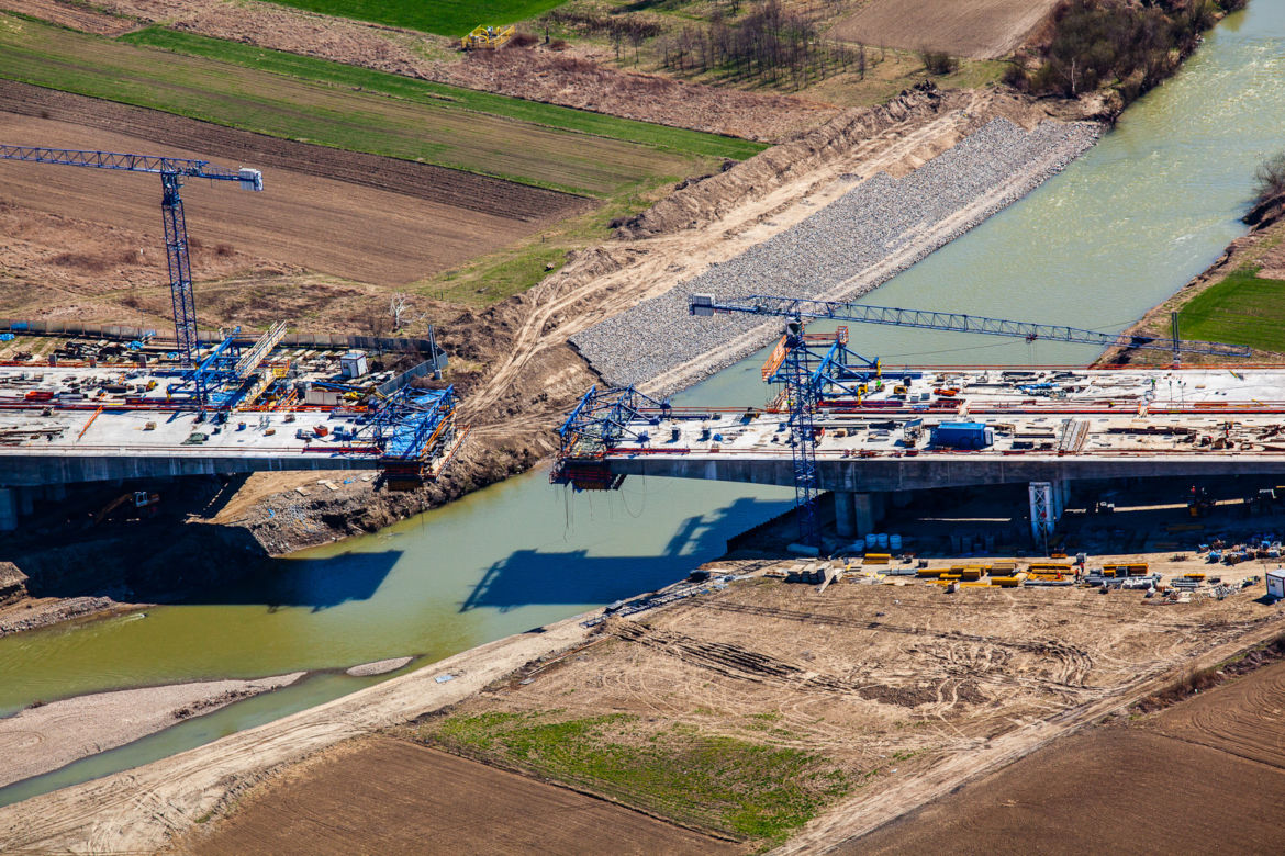 Autostrada A4 i najdłuższa estakada na Podkarpaciu 