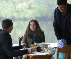 M jak miłość odcinek 1352, Marcin (Mikołaj Roznerski), Ania (Maria Pawłowska), Karski (Krzysztof Kwiatkowski)