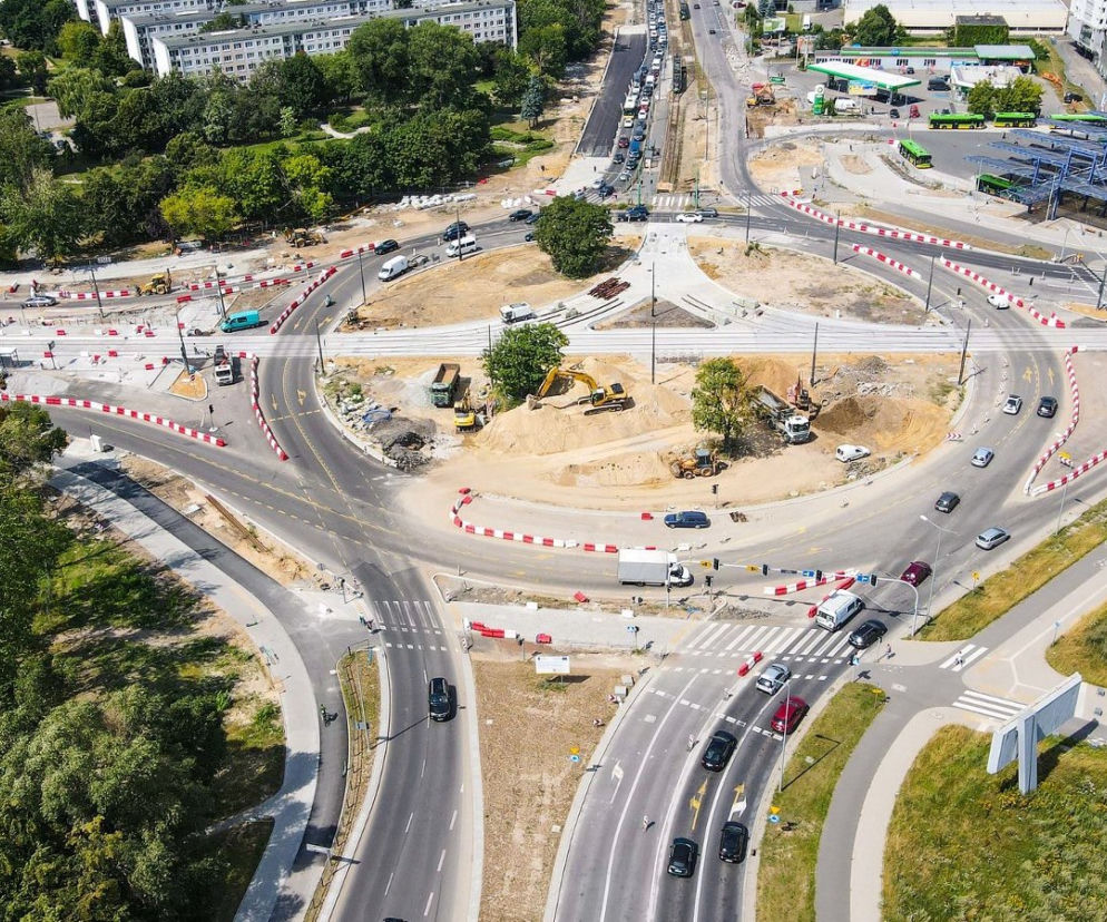 Kolejne zmiany na rondzie Rataje