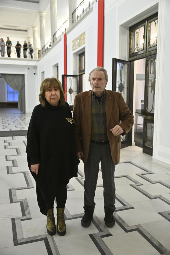 Czarzasty zaprosił Olbrychskiego z żoną do ważnej akcji