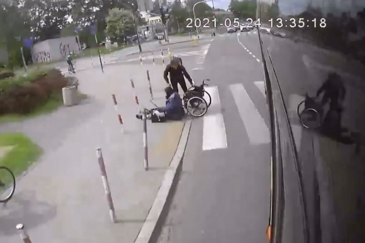 Bohaterskie zachowanie kierowcy autobusu