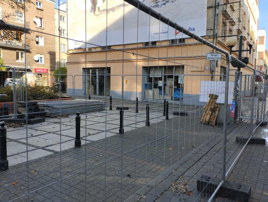 Przebudowa Chmielnej ruszyła