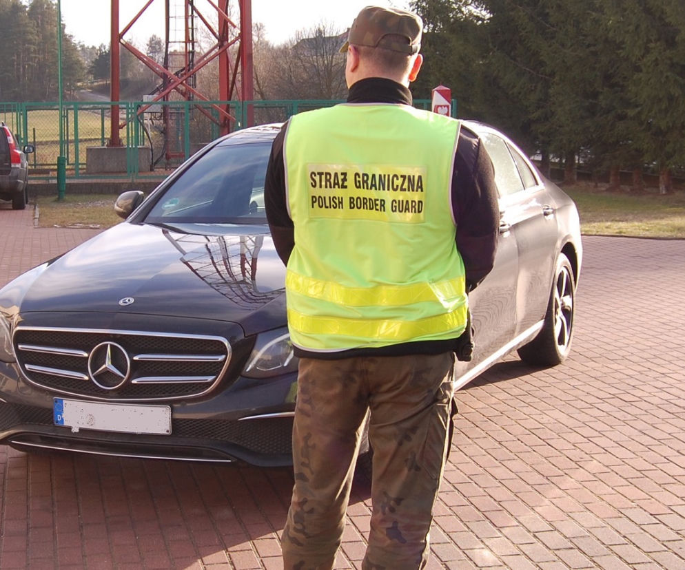 Mercedes-Benz pochodzący z kradzieży