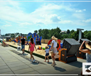 Plaża na Tarasach Zamkowych