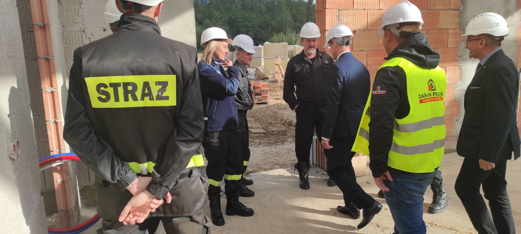 Budowa nowej strażnicy w Kazimierzu Biskupim