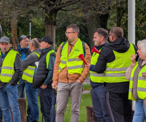 Pikieta przed Grupą Azoty