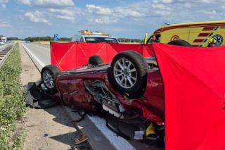 Tragiczny wypadek na A4. Nie żyje kobieta, autostrada zablokowana w kierunku Wrocławia
