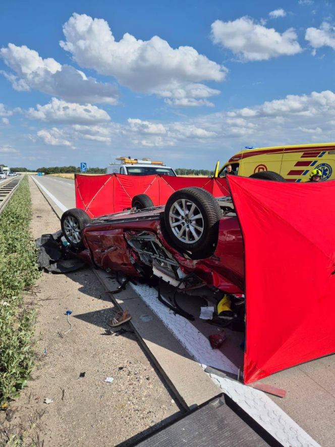 Tragiczny wypadek na A4. Nie żyje kobieta, autostrada zablokowana w kierunku Wrocławia