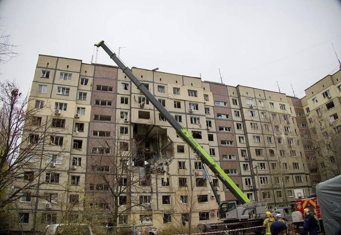 Noc grozy nad Ukrainą. Setki dronów i rakiet spadły na miasta