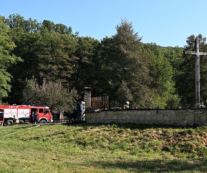Krzyż przetrwał inferno. Zadziałała opatrzność?