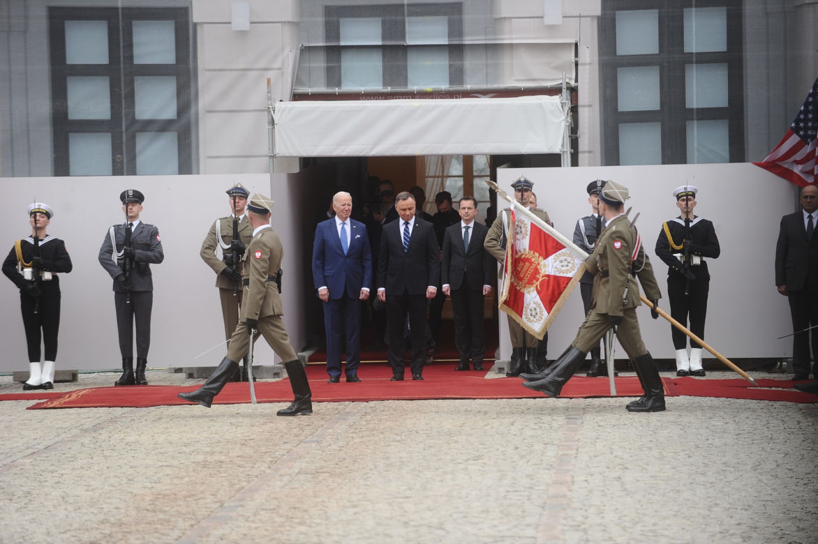 Joe Biden w Pałacu Prezydenckim