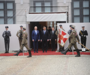 Joe Biden w Pałacu Prezydenckim