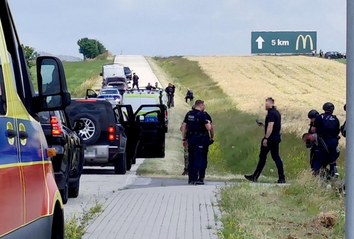 Zatrzymanie Dariusza R. po zbrodni w Mierzawie