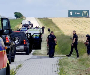 Zatrzymanie Dariusza R. po zbrodni w Mierzawie
