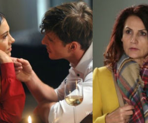 M jak miłość, Iza (Adriana Kalska), Marcin (Mikołaj Roznerski), Aleksandra (Małgorzata Pieczyńska)
