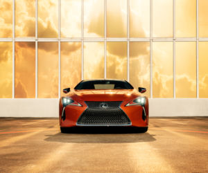 Lexus LC w kolorze Blazing Carnelian