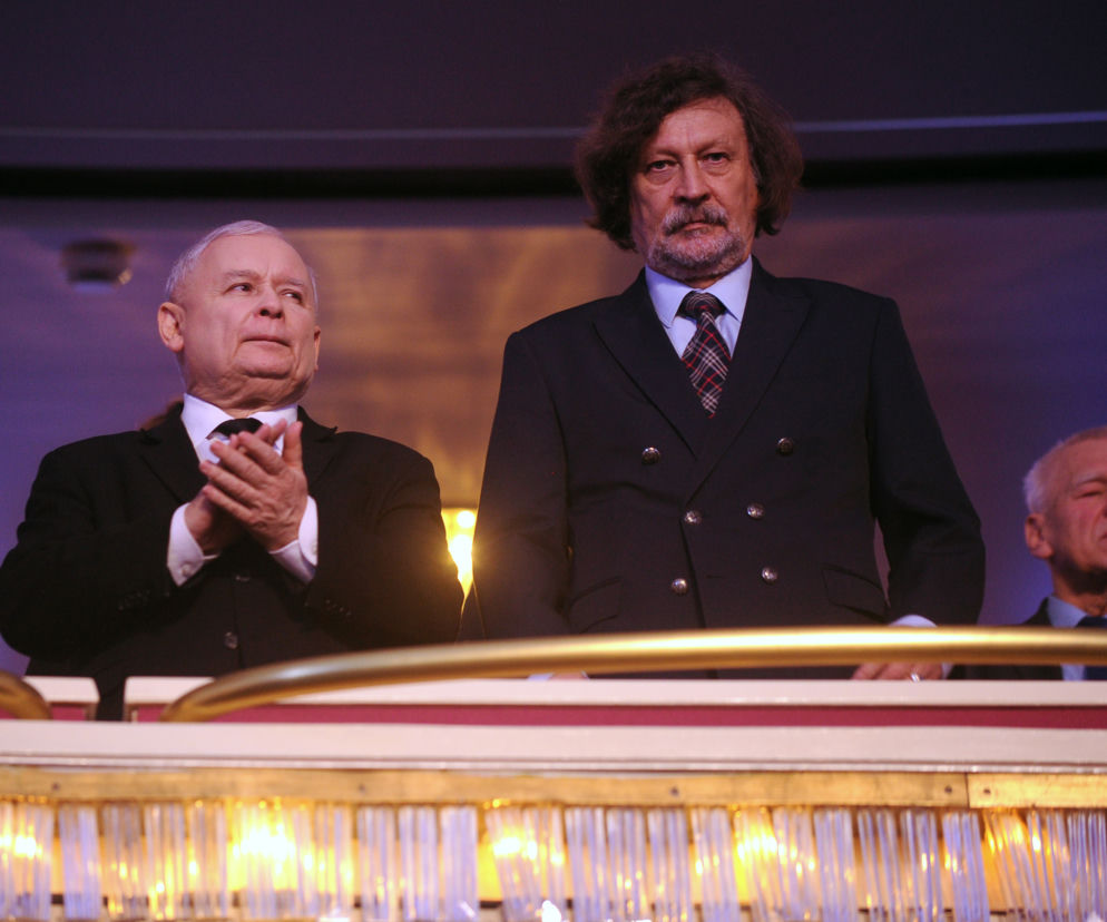Jarosław Kaczyński i Jan Maria Tomaszewski