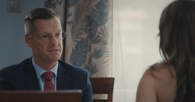 M jak miłość odc. 1897. Franka (Dominika Kachlik), Piotrek (Marcin Mroczek)