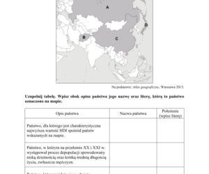 Matura 2019 geografia rozszerzona. ARKUSZE I ODPOWIEDZI
