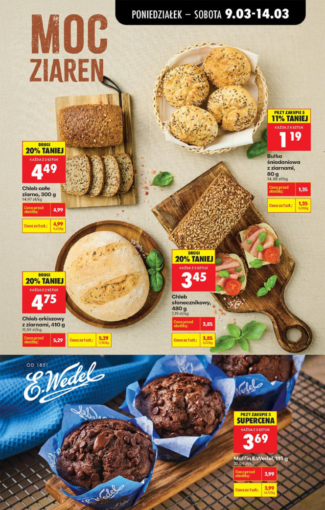 Biedronka - gazetka promocyjna 9.03.2026