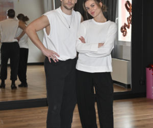 Sebastian Fabijański na probach do Tańca z Gwiazdami