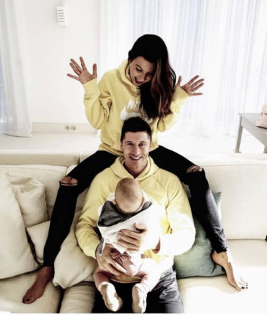 Robert Lewandowski, Boże Narodzenie, Anna Lewandowska, Klara